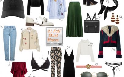 21 Fall Must Haves