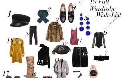 19 Fall Wardrobe Wish-List